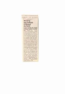 ARTICLES PRESSE ET DOCUMENTS   (7)